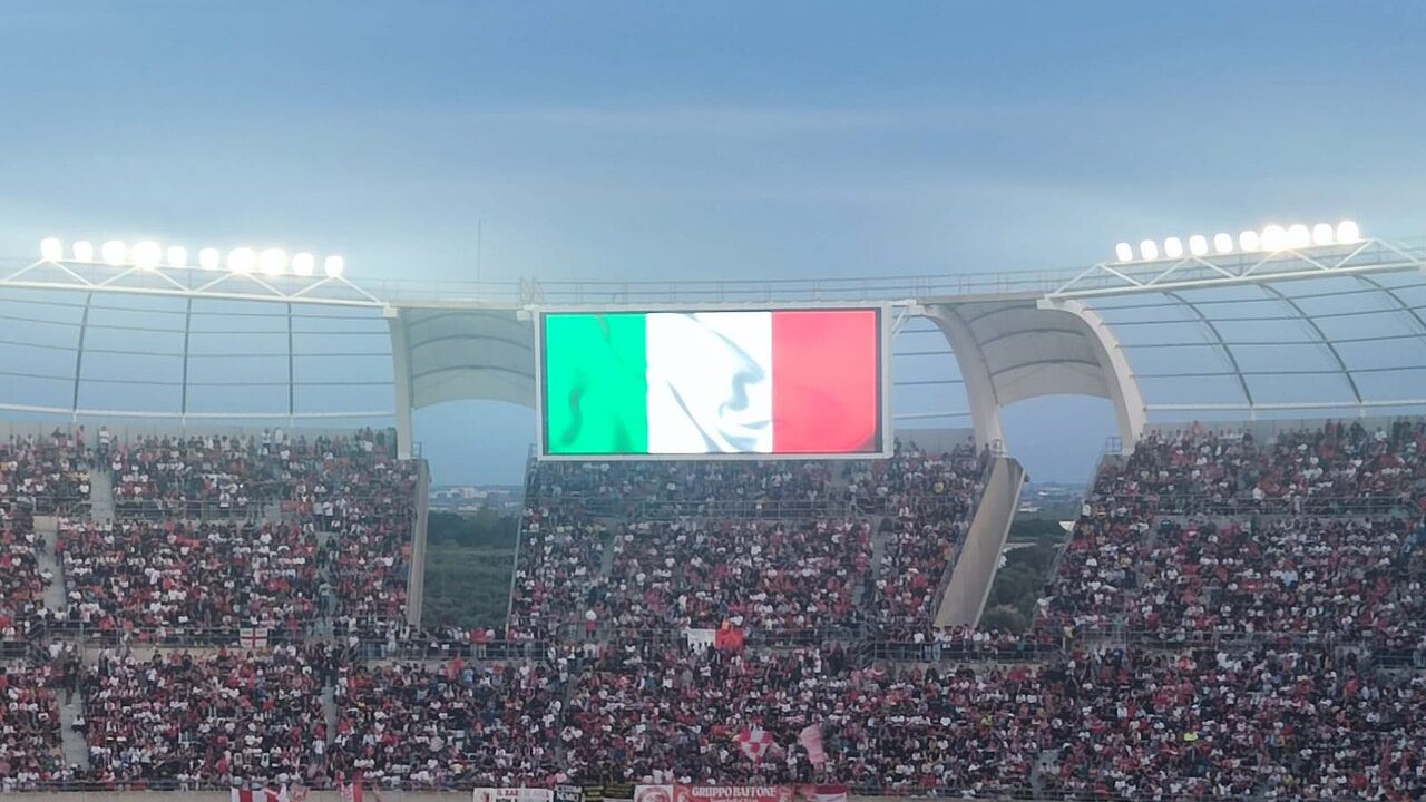 Lo stadio San Nicola di Bari