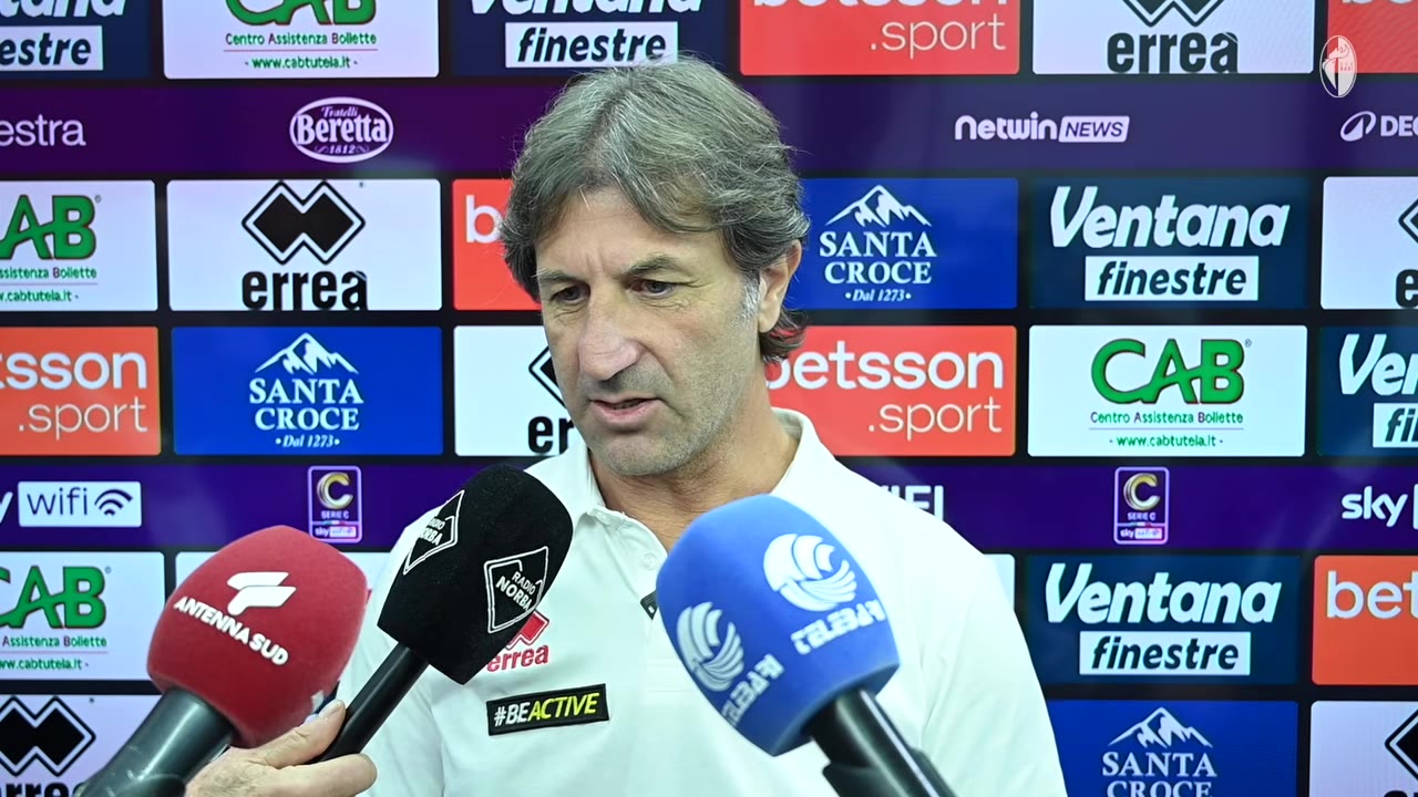 Bari-Cosenza | Massimo Rastelli nel post gara