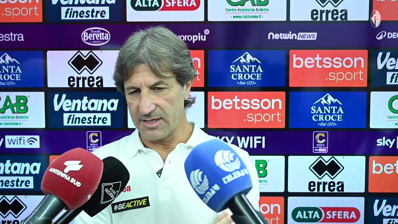 Bari-Cosenza | Massimo Rastelli nel post gara