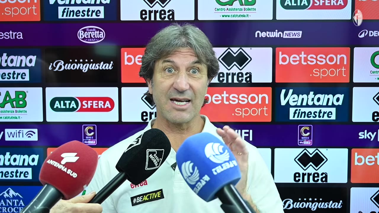 Bari-Cosenza | Massimo Rastelli nel post gara