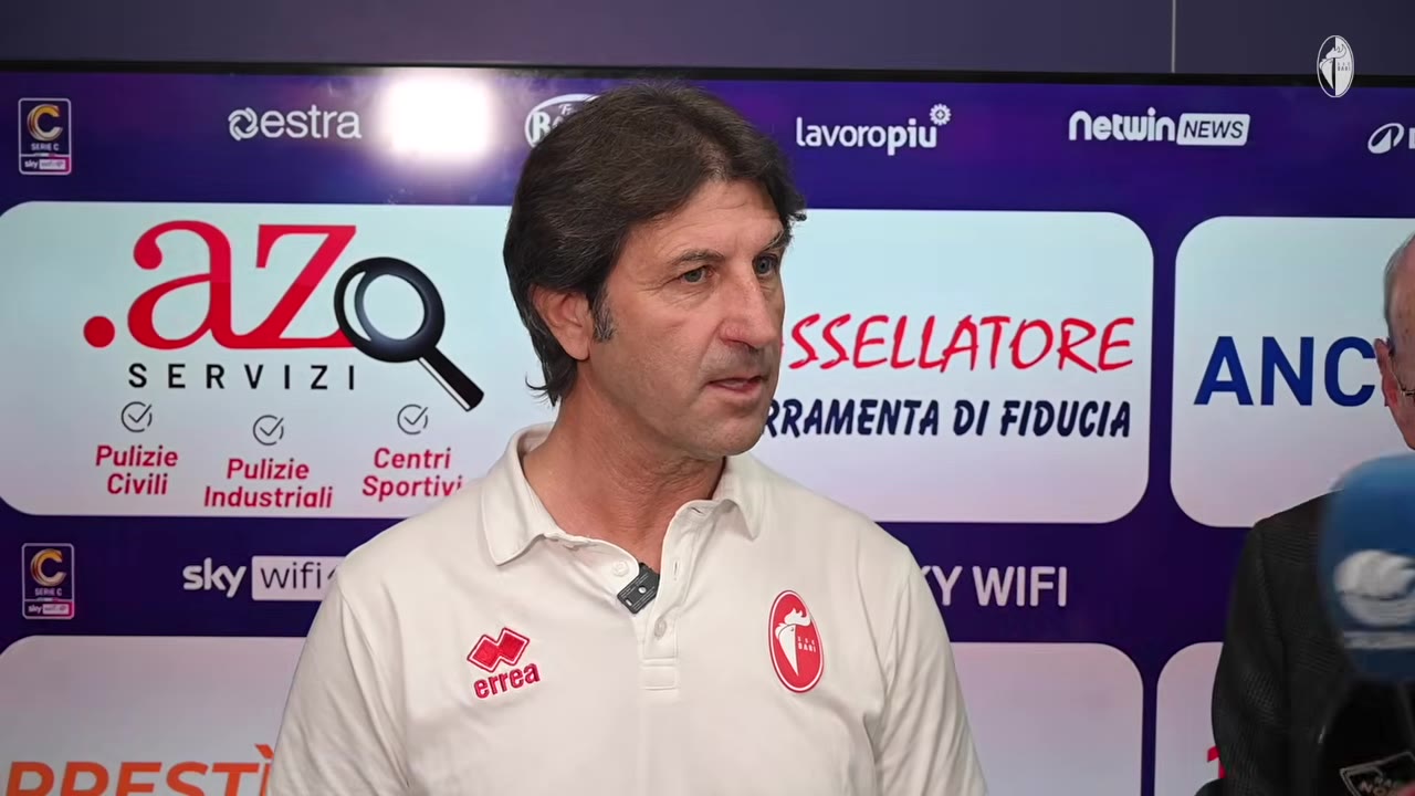 Casertana-Bari | Massimo Rastelli nel post gara