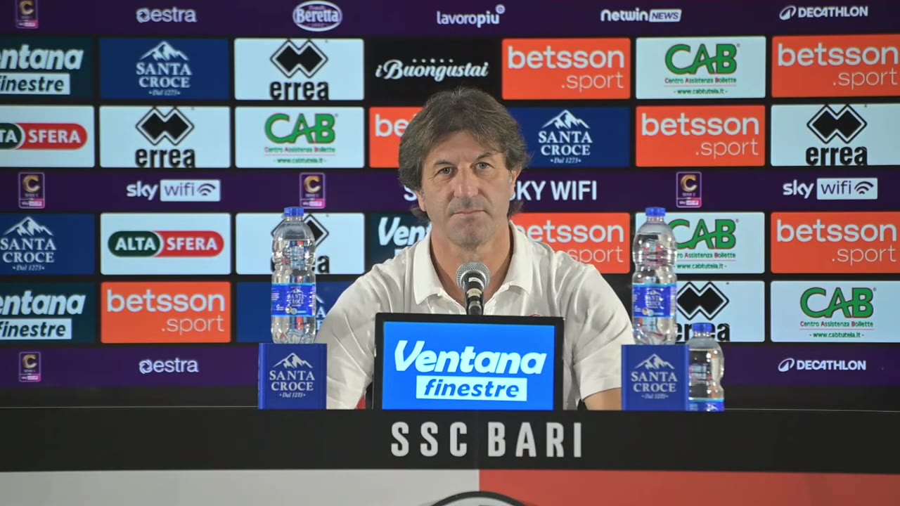 Bari-Cosenza | La conferenza stampa pre gara di mister Massimo Rastelli