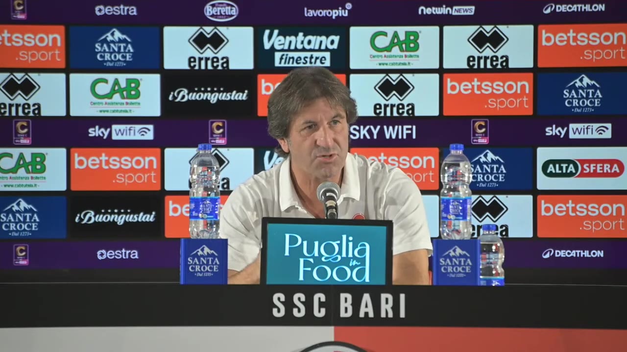Bari-Cosenza | La conferenza stampa pre gara di mister Massimo Rastelli