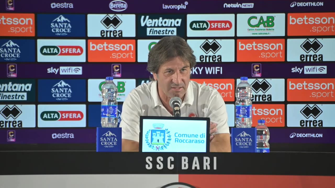 Bari-Cosenza | La conferenza stampa pre gara di mister Massimo Rastelli
