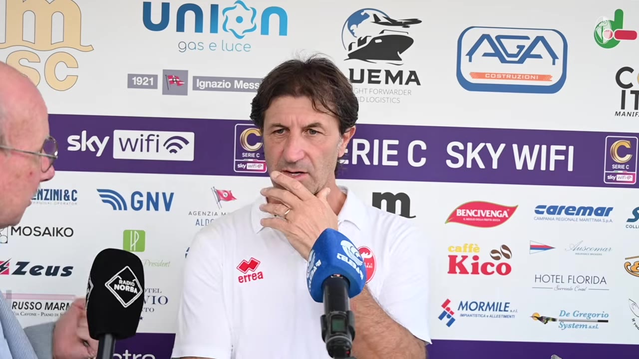 Sorrento-Bari | Massimo Rastelli nel post gara