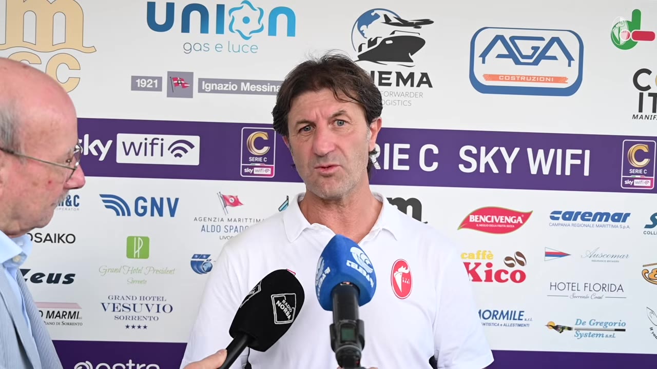 Sorrento-Bari | Massimo Rastelli nel post gara