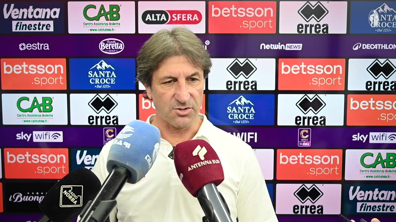Bari-Potenza | Massimo Rastelli nel post gara