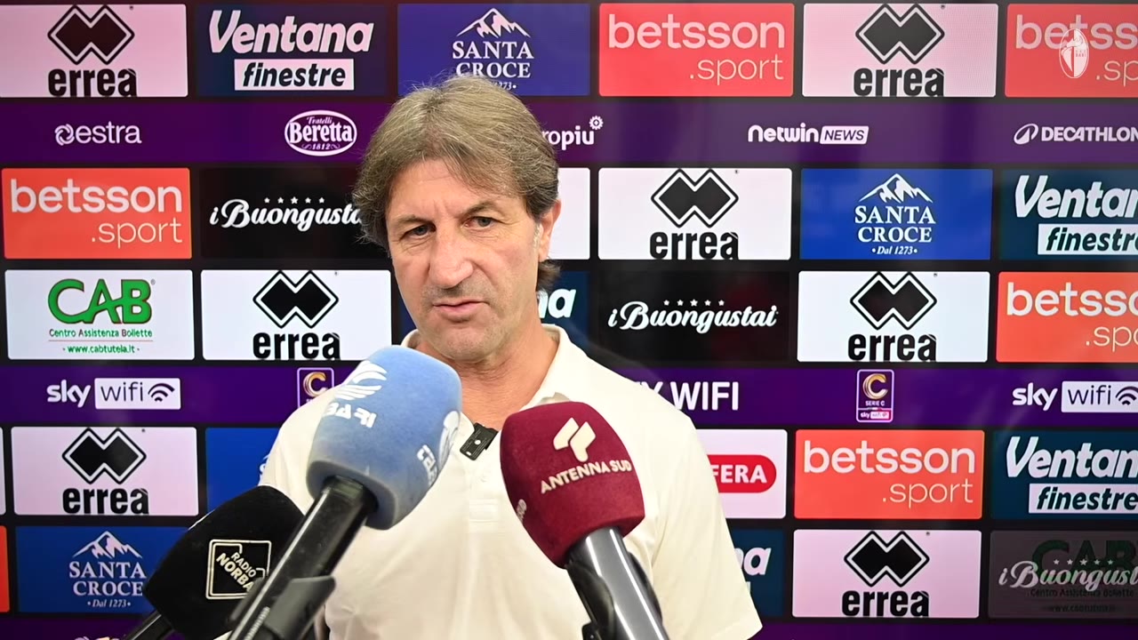 Bari-Potenza | Massimo Rastelli nel post gara