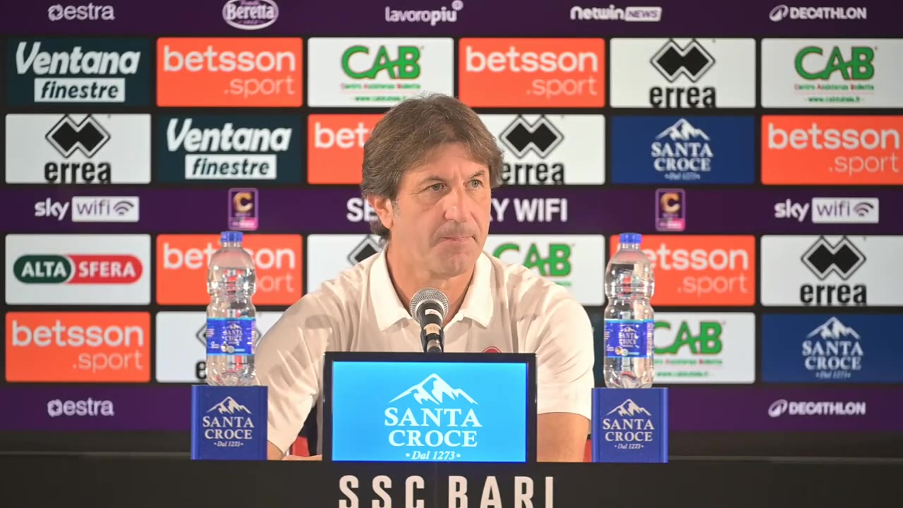 Sorrento-Bari | La conferenza stampa pre gara di mister Massimo Rastelli