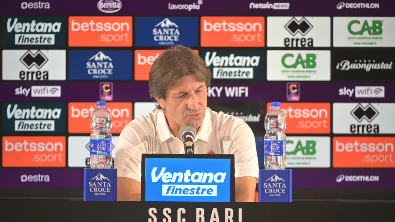 Sorrento-Bari | La conferenza stampa pre gara di mister Massimo Rastelli