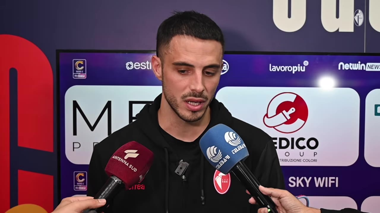 Casertana-Bari | Guido Gomez nel post gara