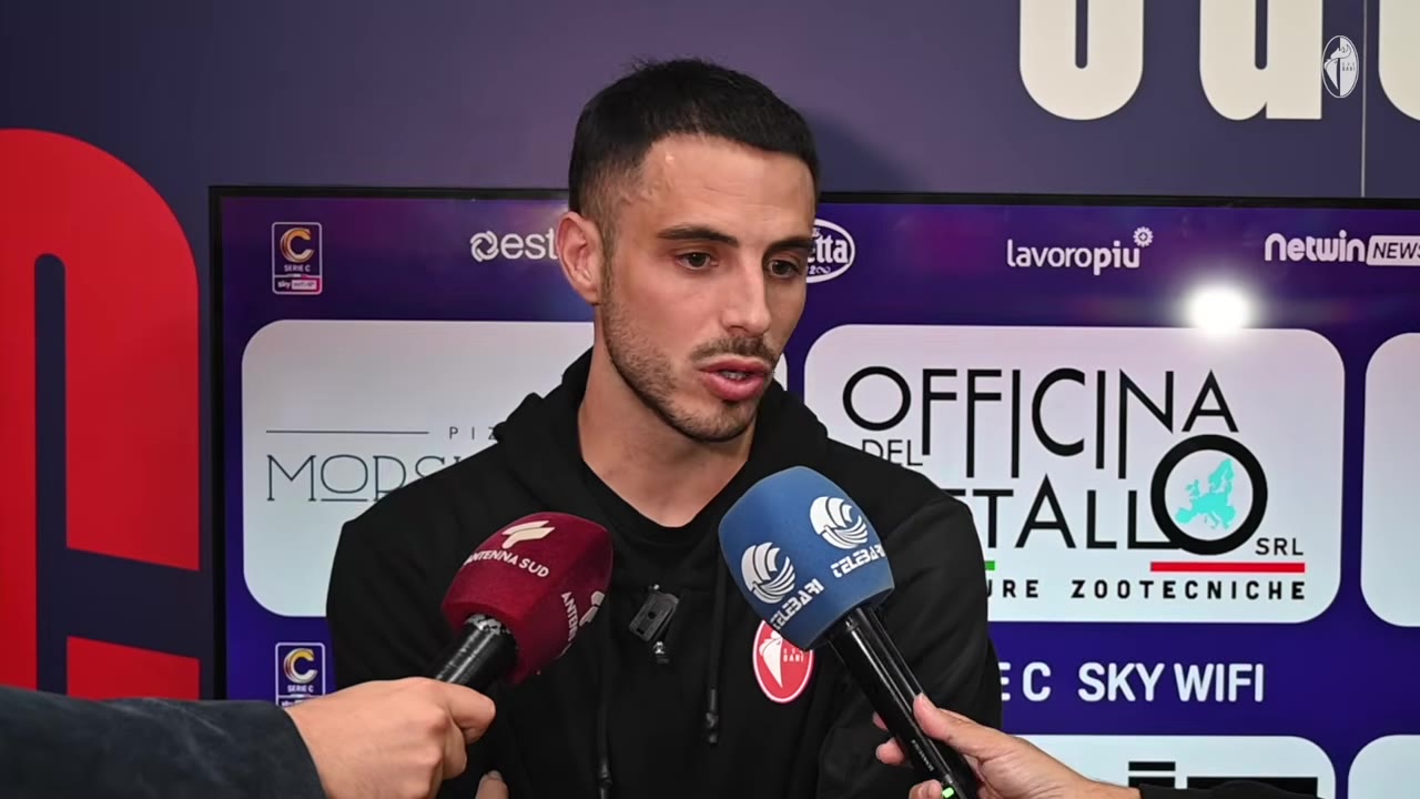 Casertana-Bari | Guido Gomez nel post gara