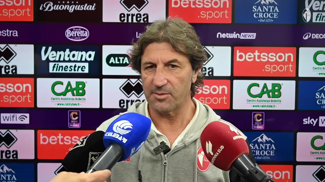Bari-Scafatese | Massimo Rastelli nel post gara