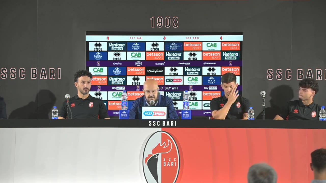 MATTEO ANZOLIN, NICOLAS ANDRADE, VINCENZO PRISCO | La conferenza stampa di presentazione