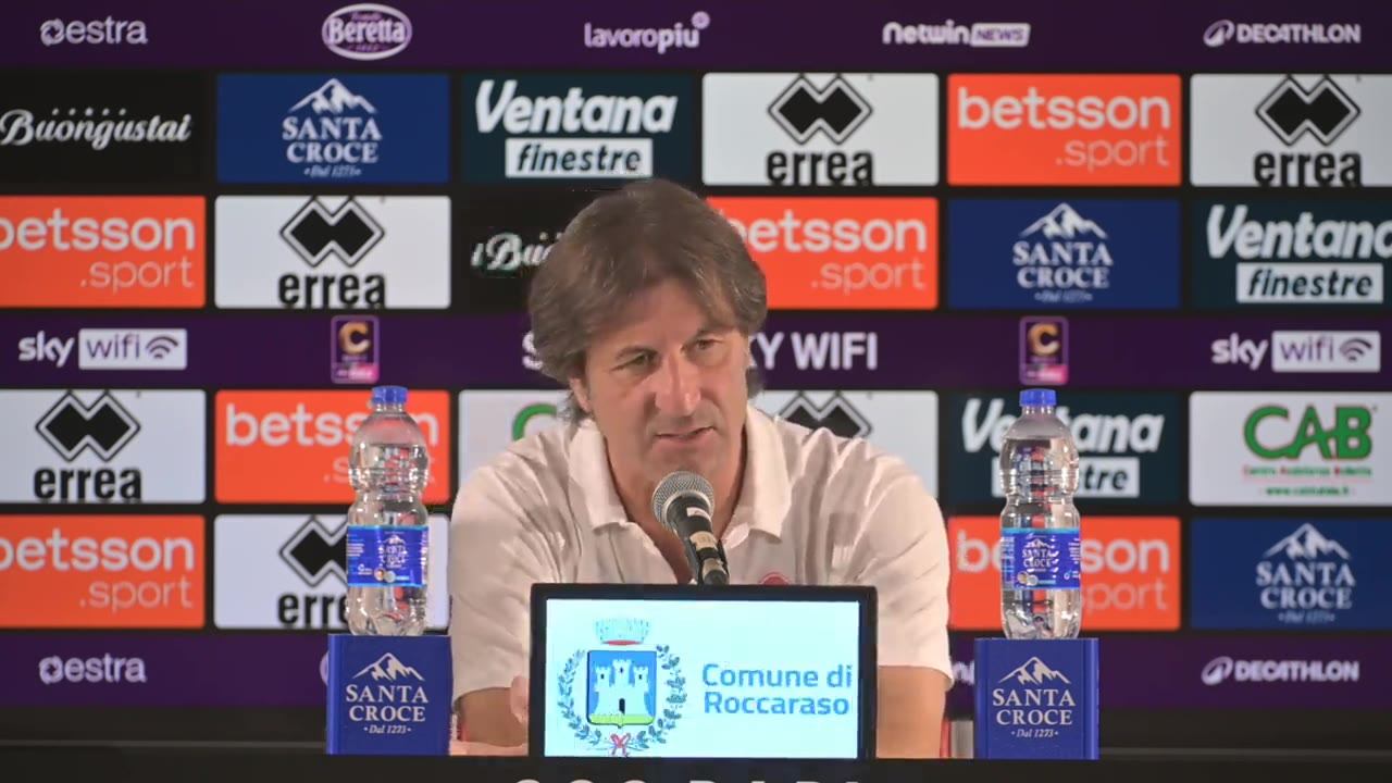 Bari-Crotone | La conferenza stampa pre gara di mister Massimo Rastelli