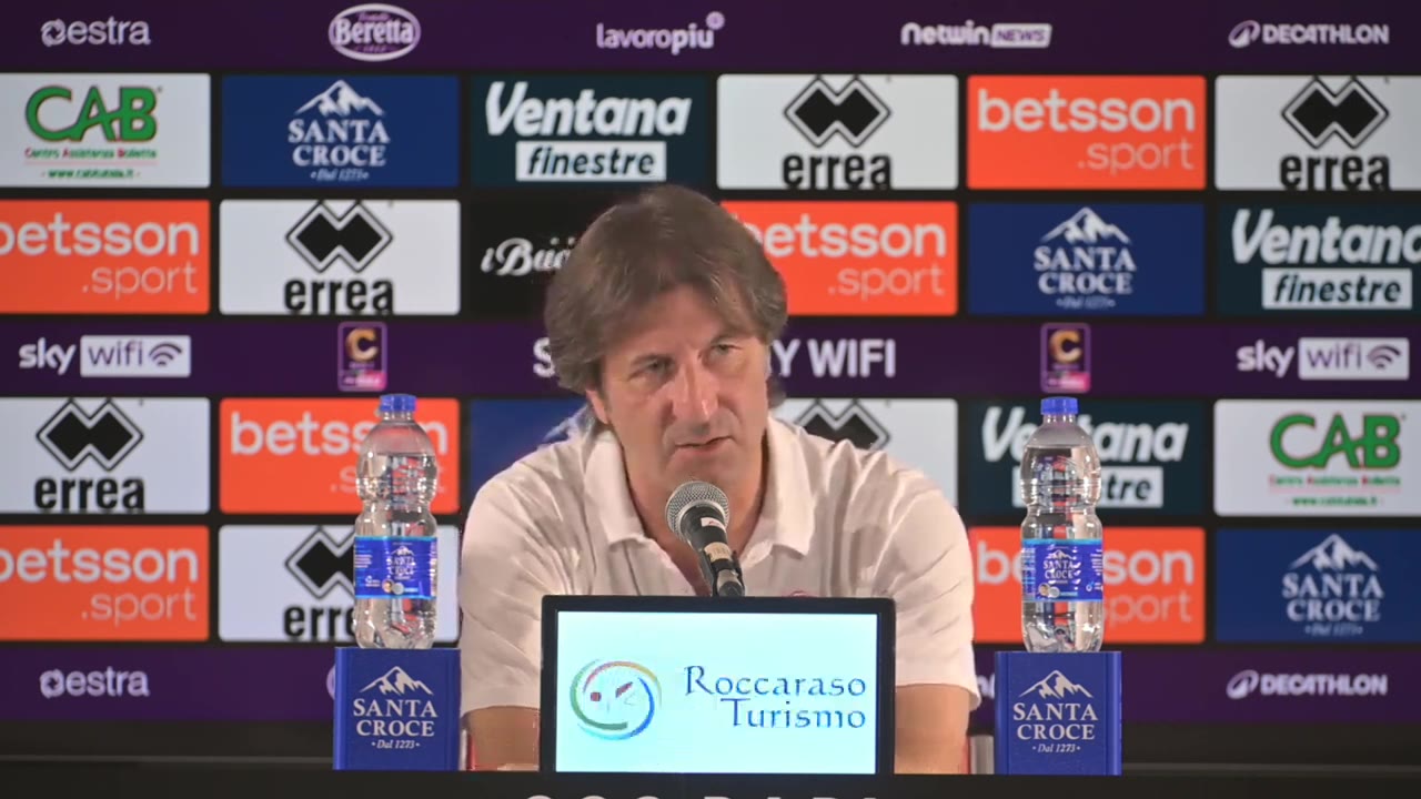 Bari-Crotone | La conferenza stampa pre gara di mister Massimo Rastelli