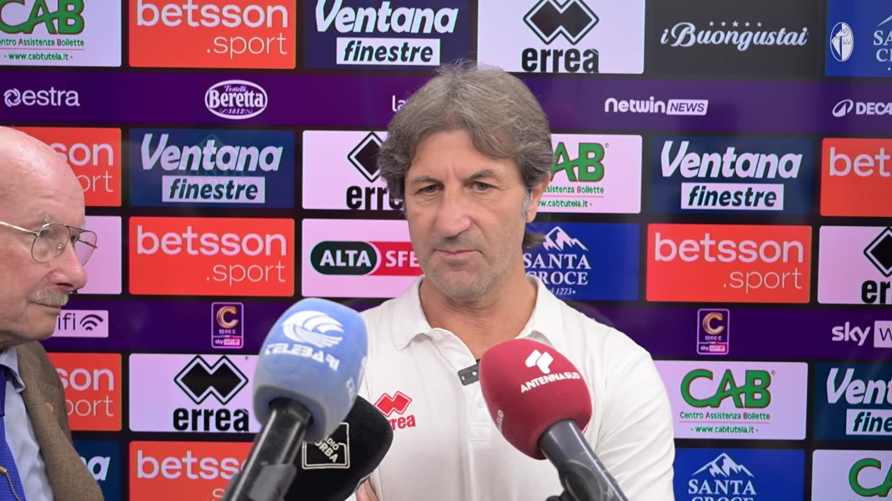 Bari-Giugliano | Massimo Rastelli nel post gara