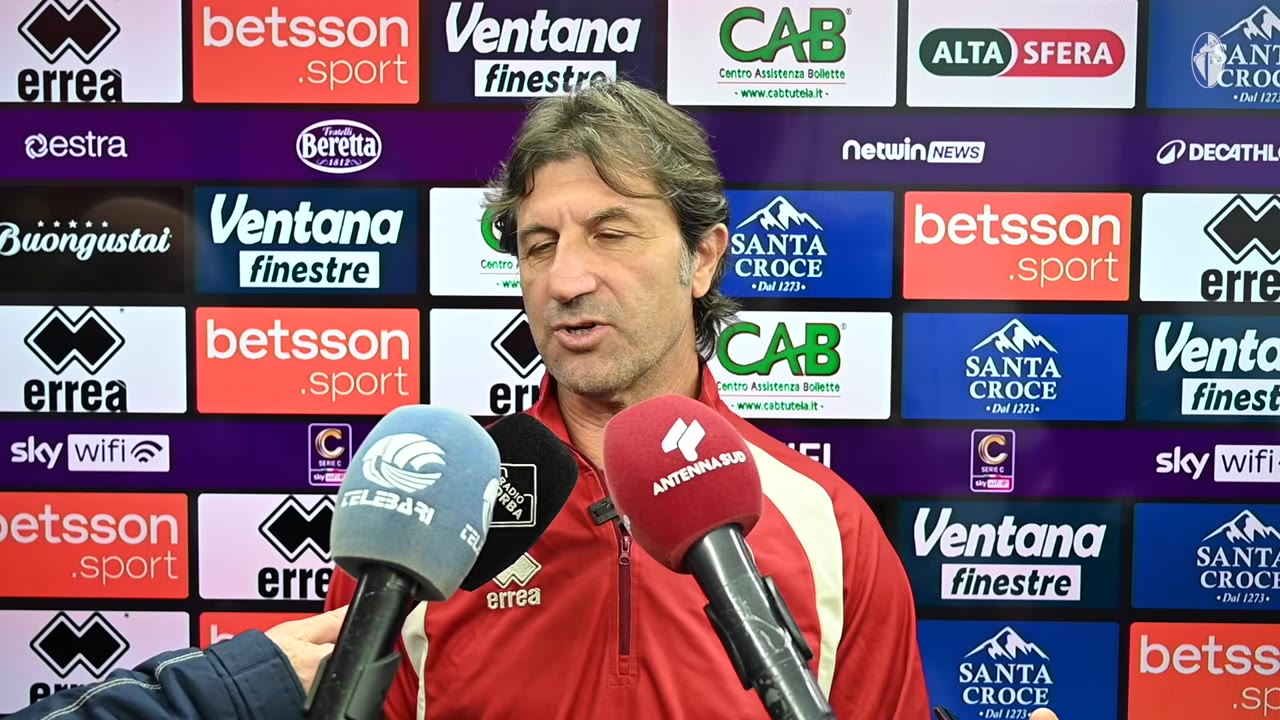 Bari-Crotone | Massimo Rastelli nel post gara