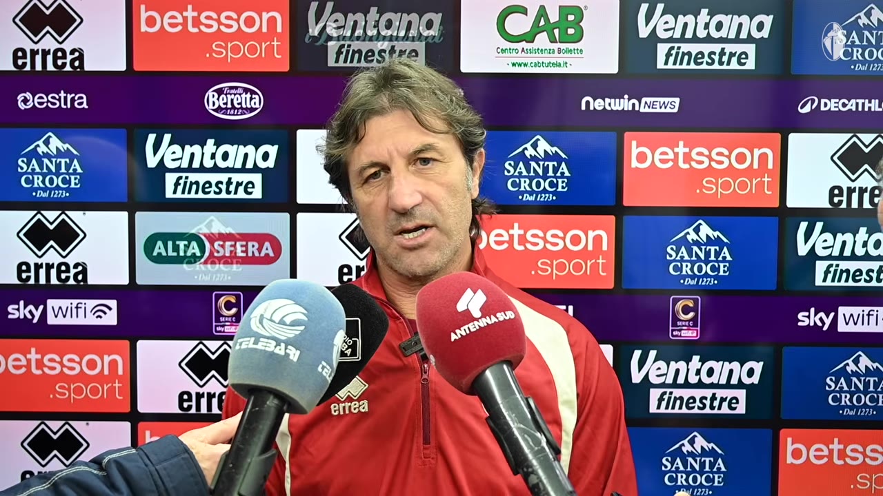 Bari-Crotone | Massimo Rastelli nel post gara