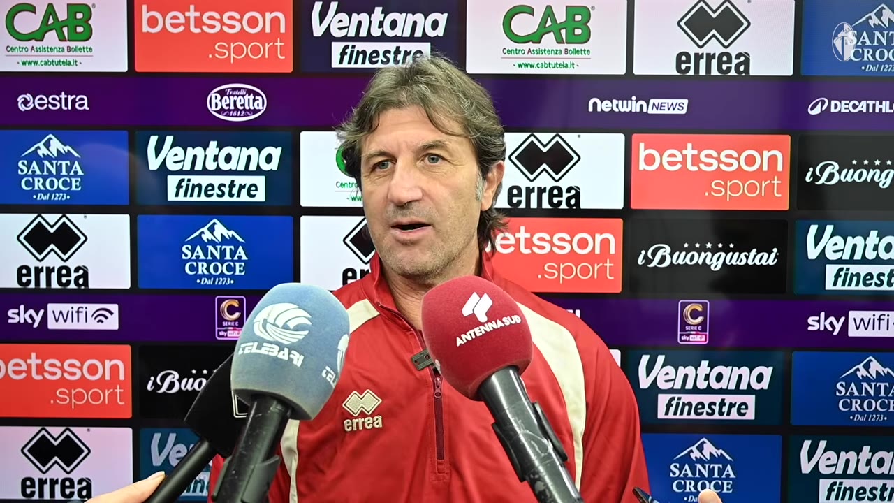 Bari-Crotone | Massimo Rastelli nel post gara