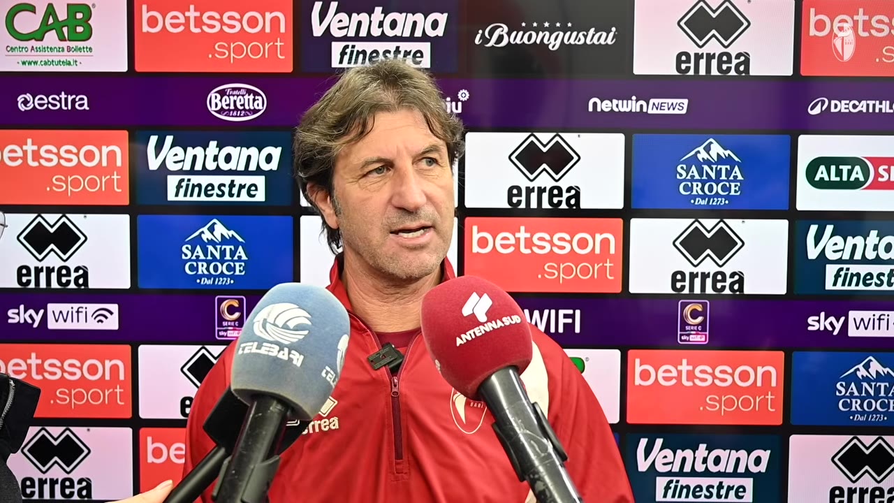 Bari-Crotone | Massimo Rastelli nel post gara