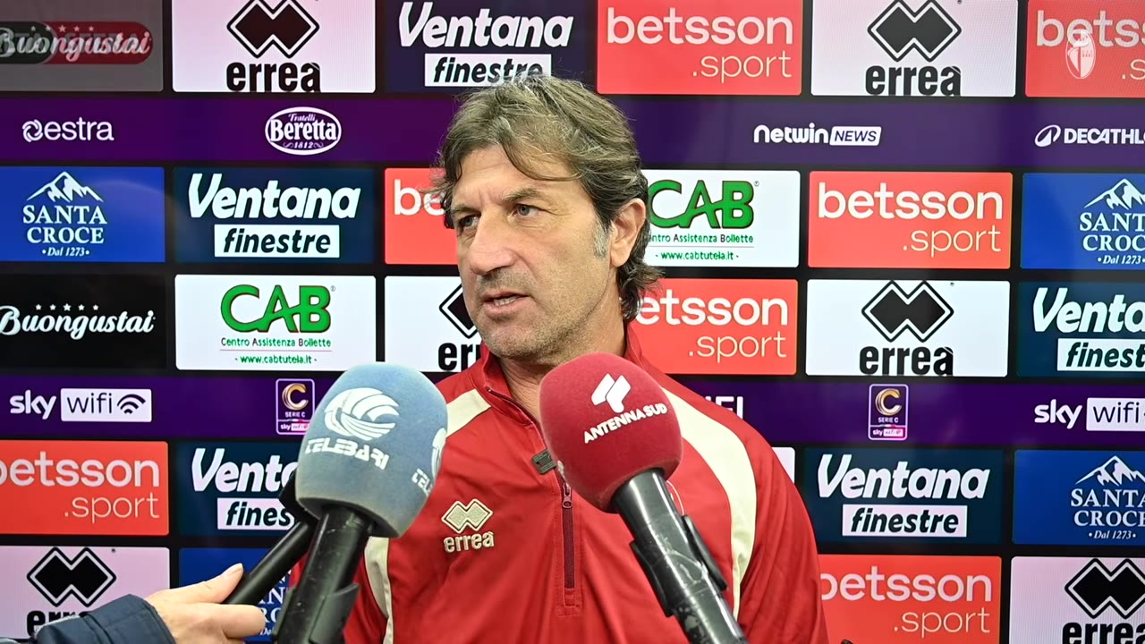 Bari-Crotone | Massimo Rastelli nel post gara