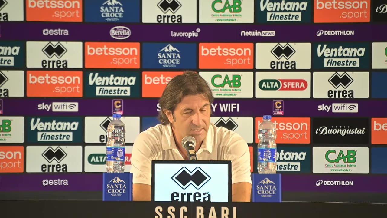 Bari-Casarano | La conferenza stampa pre gara di mister Massimo Rastelli
