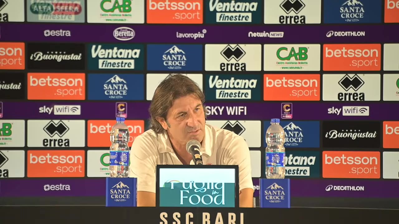 Bari-Casarano | La conferenza stampa pre gara di mister Massimo Rastelli