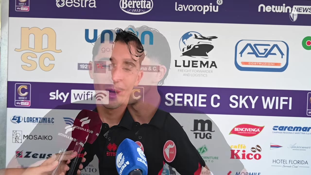 Sorrento-Bari | Leonardo Mendicino nel post gara