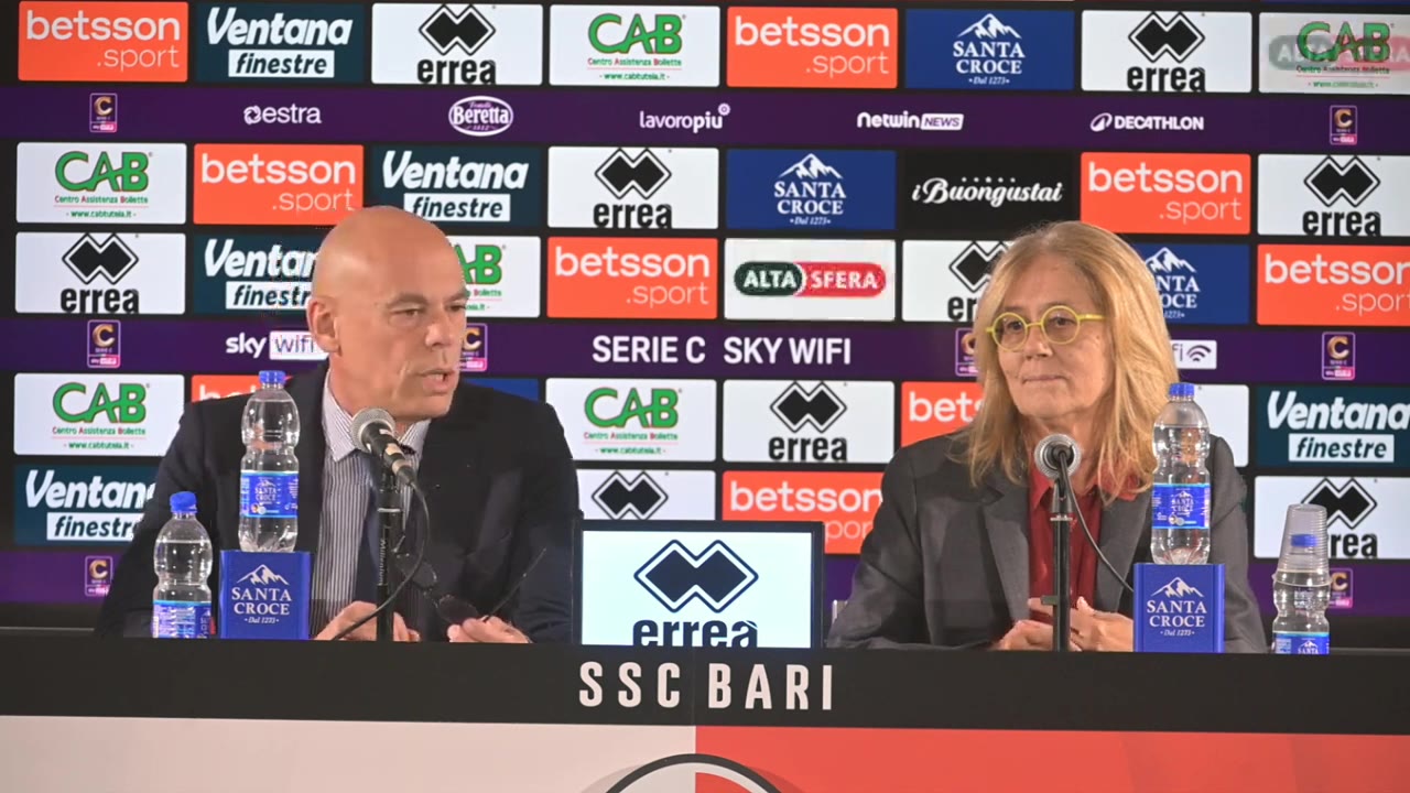 SSC Bari e ASD Pink Sport Time | Marcello Sansonetti e Alessandra Signorile