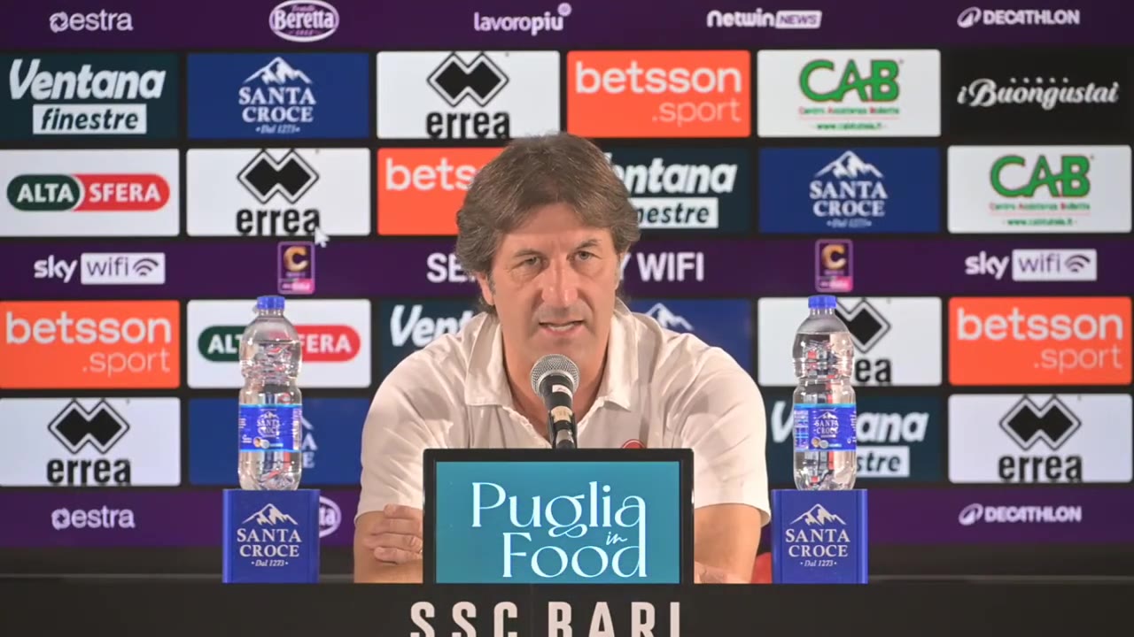 Bari-Giugliano | La conferenza stampa pre gara di mister Massimo Rastelli