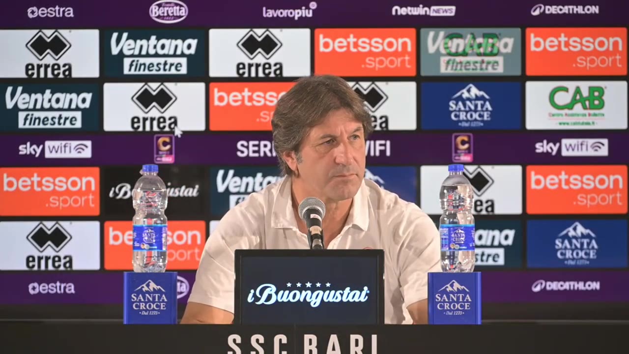 Bari-Giugliano | La conferenza stampa pre gara di mister Massimo Rastelli