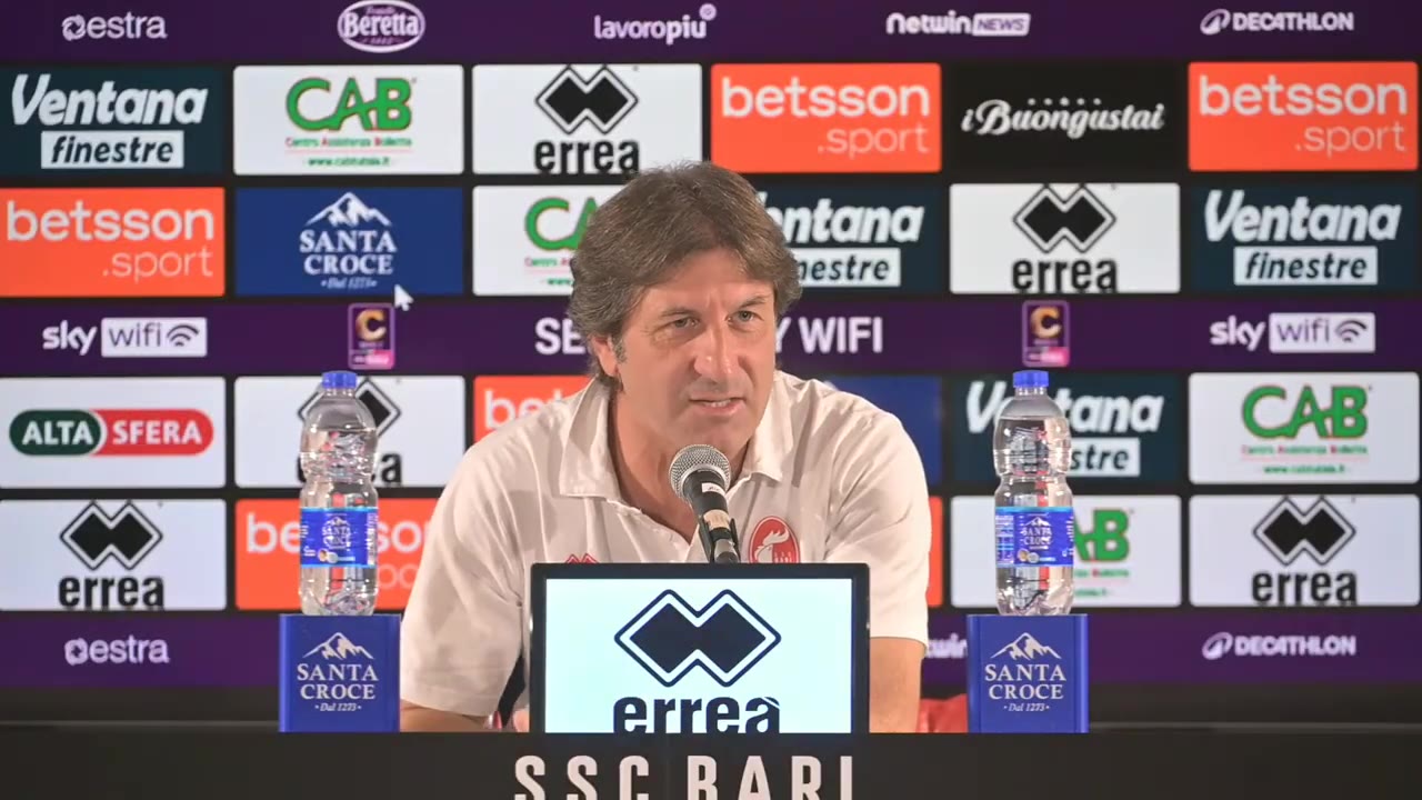 Bari-Giugliano | La conferenza stampa pre gara di mister Massimo Rastelli