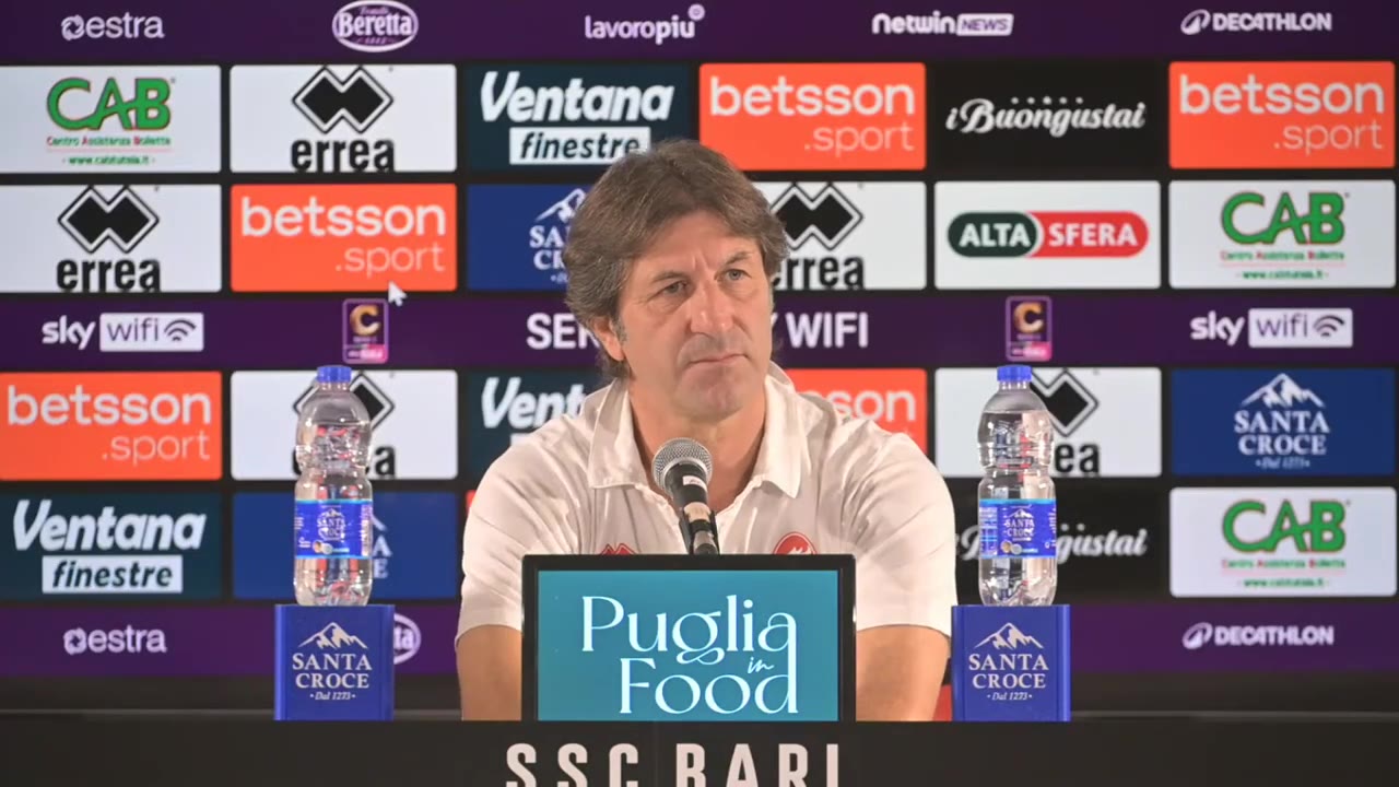 Bari-Giugliano | La conferenza stampa pre gara di mister Massimo Rastelli