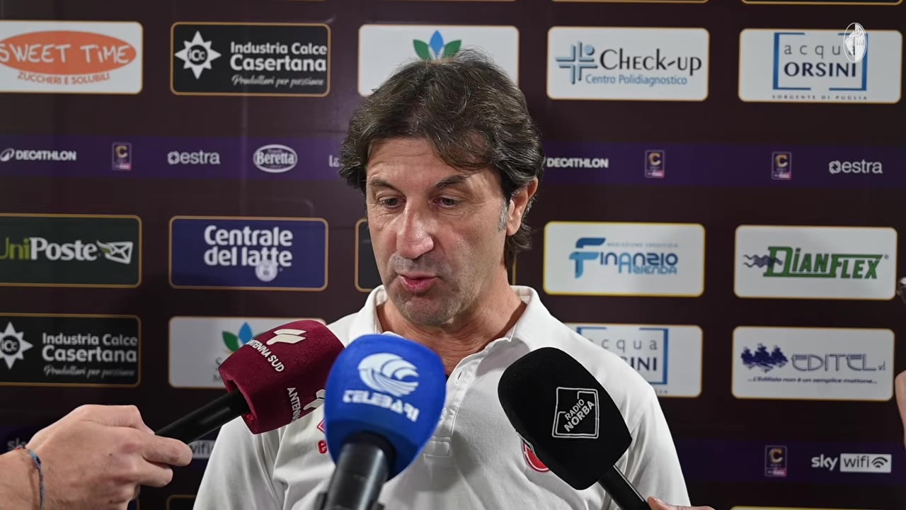 Salernitana-Bari | Massimo Rastelli nel post gara