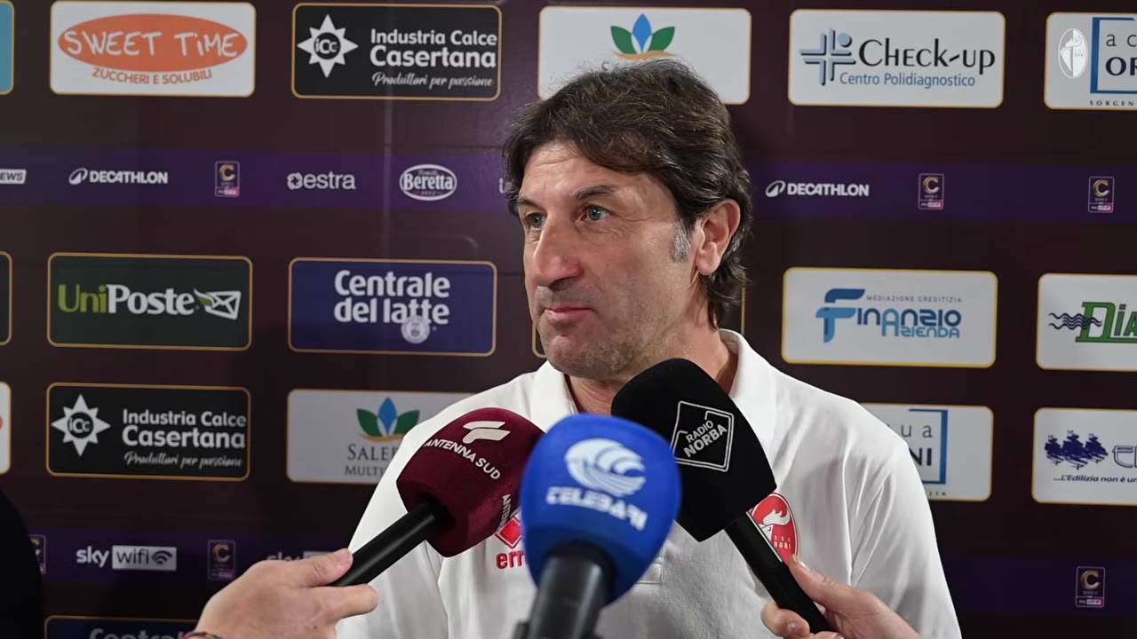 Salernitana-Bari | Massimo Rastelli nel post gara