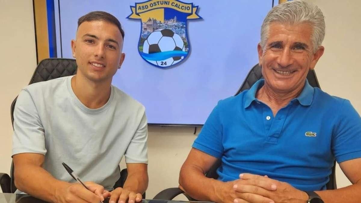 Mercurio con la maglia del Ostuni