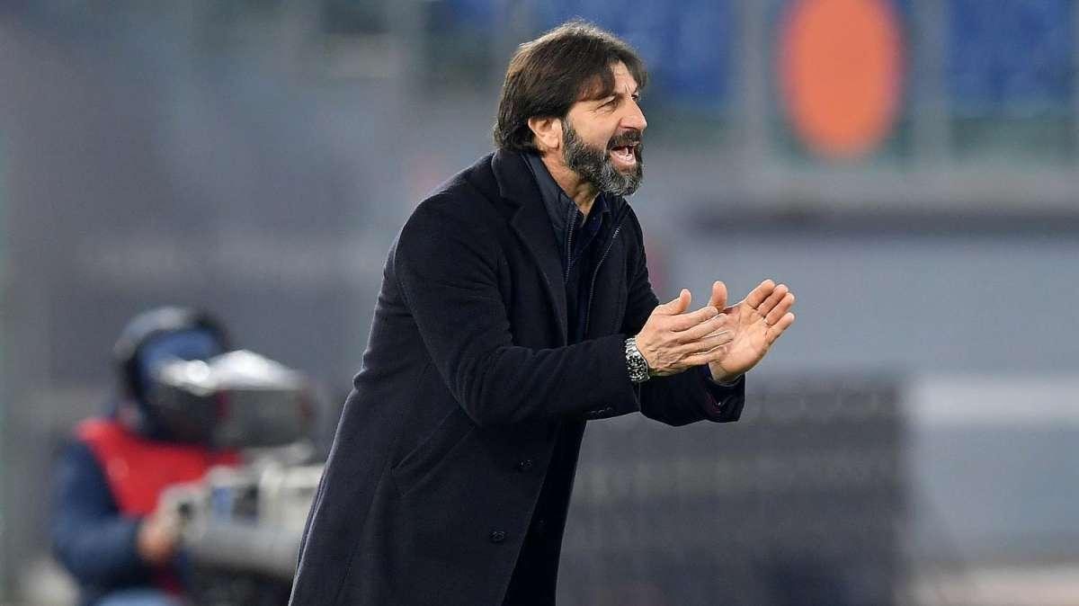 Rastelli con la maglia del Bari