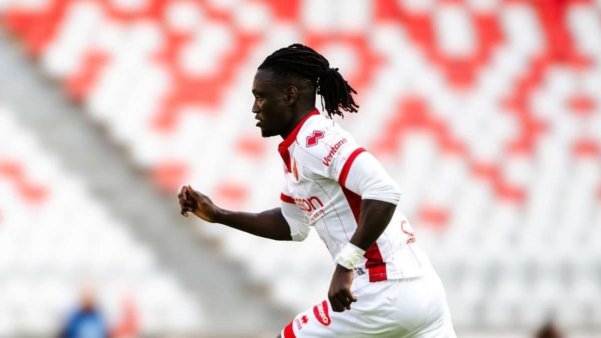 Darboe con la maglia del SSC Bari