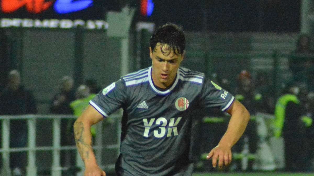 Mantovani con la maglia del SSC Bari