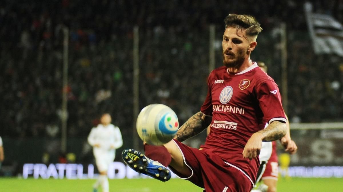 Loiacono con la maglia del Potenza