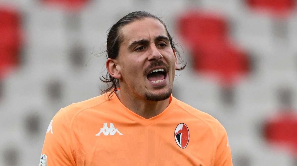 Pissardo con la maglia del SSC Bari