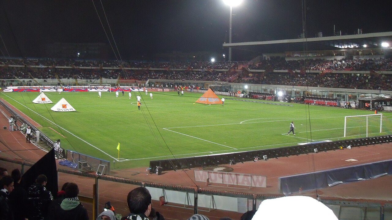 Lo stadio Angelo Massimino di Catania
