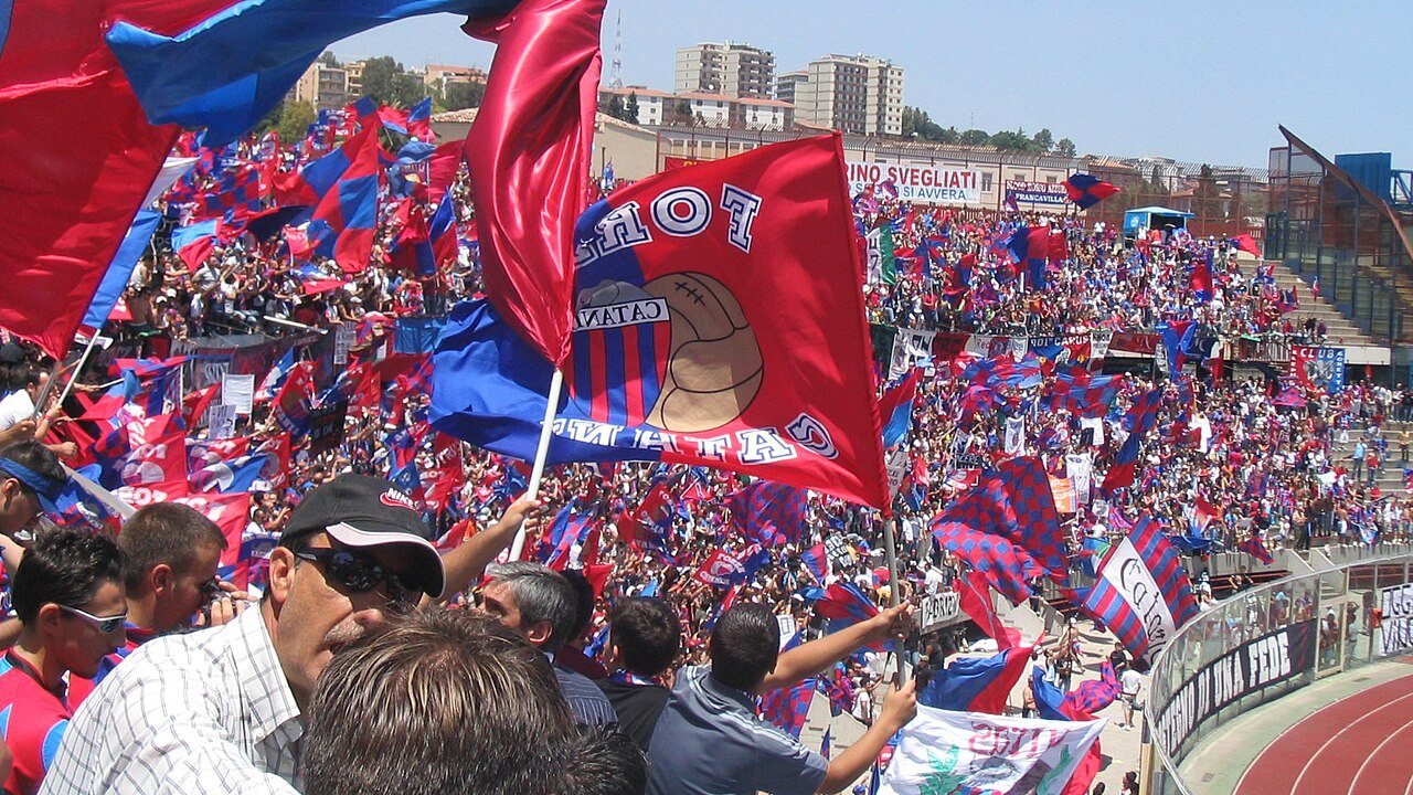 Lo stadio Angelo Massimino di Catania