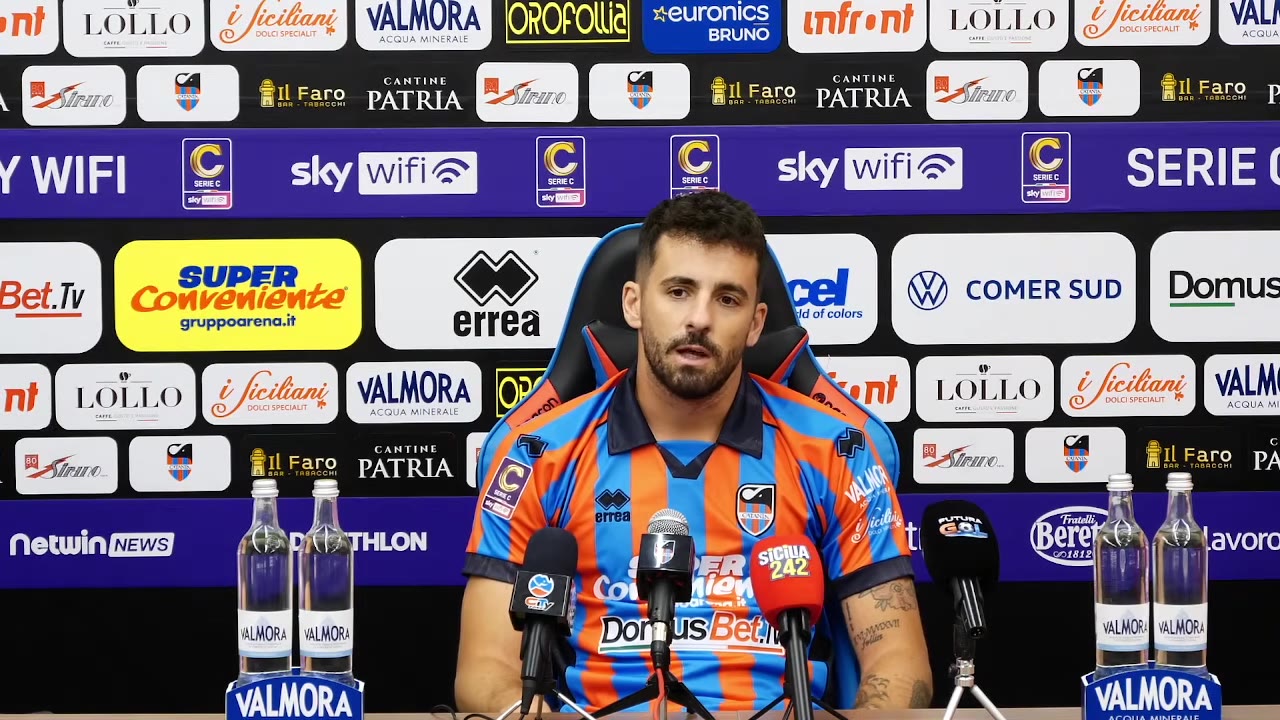 Cabianca, Caligara e Perrotta in sala stampa