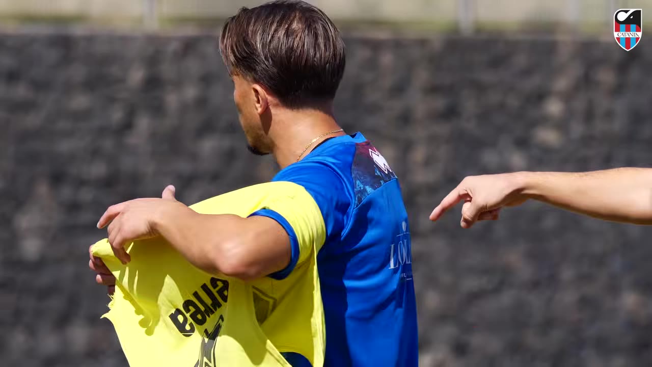 Prime corse. Primi palloni. Primo allenamento. Day one 🏠🔴🔵
