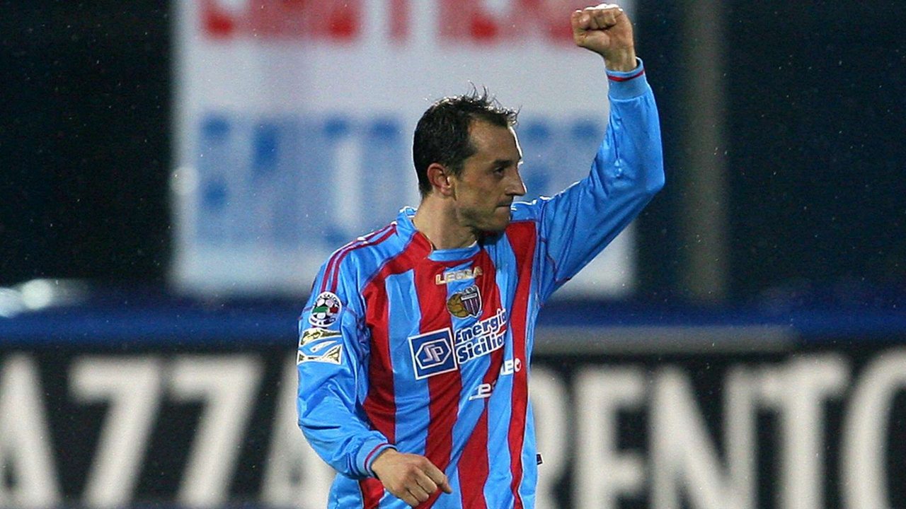 Catania con la maglia del Catania FC