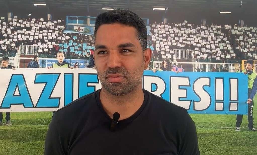 Espinal con la maglia del Casertana