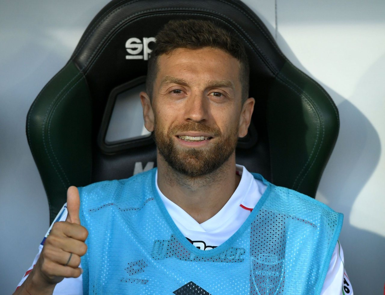Gomez con la maglia del Forte Virtus