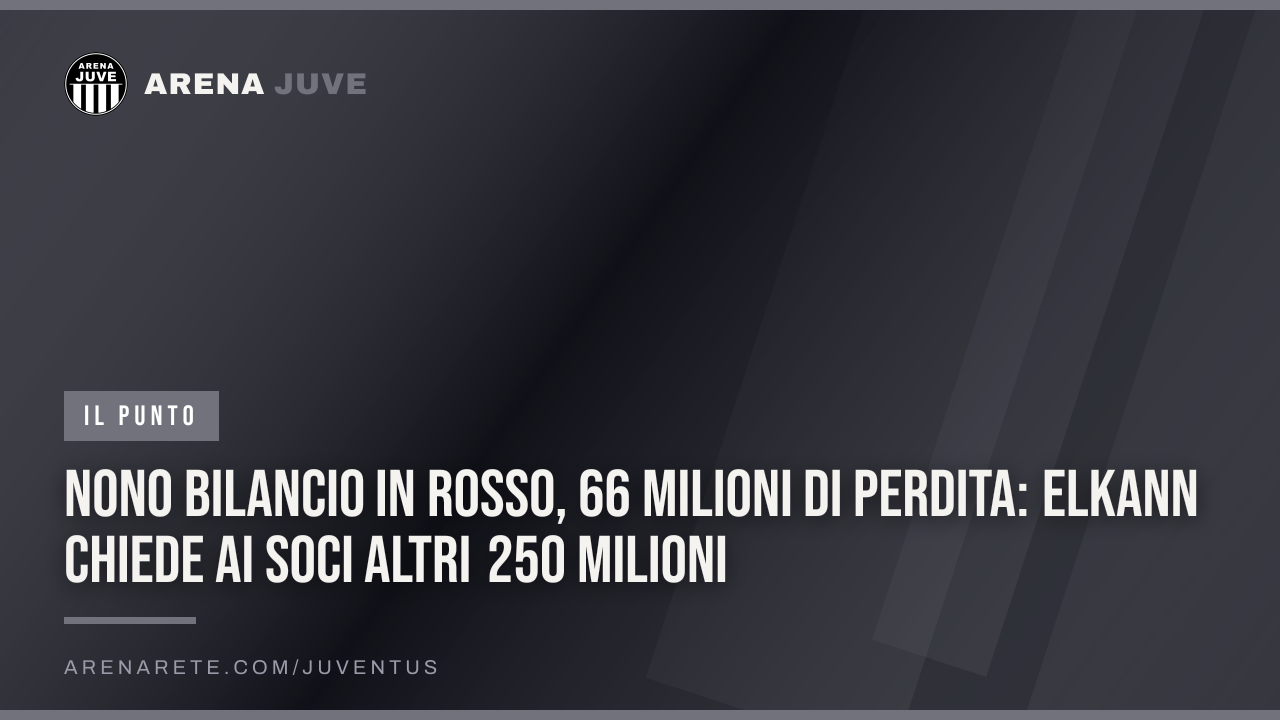 Nono bilancio in rosso, 66 milioni di perdita: Elkann chiede ai soci altri 250 milioni